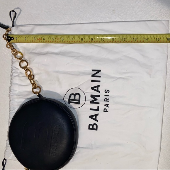 Balmain Black Disco Crossbody Bag a Comfortably Stylish BEAUTIFUL SHOWSTOPPER - Picture 13 of 13